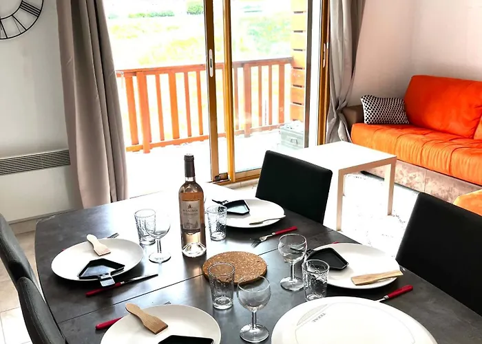 Confort Moderne A Valberg - Terrasse Avec Vue Panoramique 100 M Des Pistes