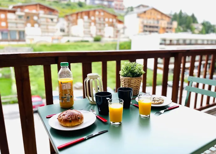 Confort Moderne A Valberg - Terrasse Avec Vue Panoramique 100 M Des Pistes