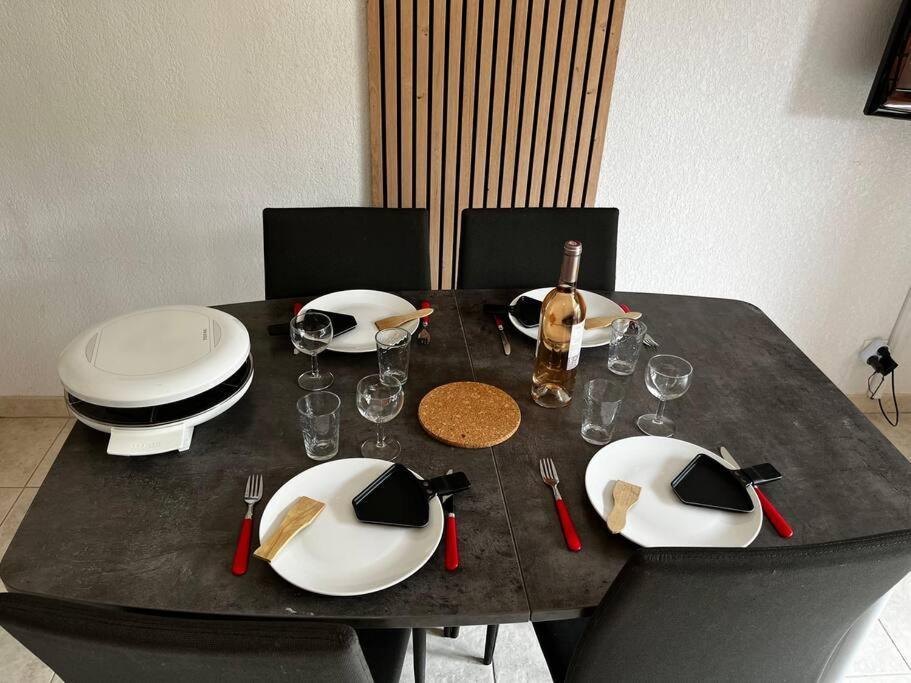 Confort Moderne A - Terrasse Avec Vue Panoramique 100 M Des Pistes Appartement *