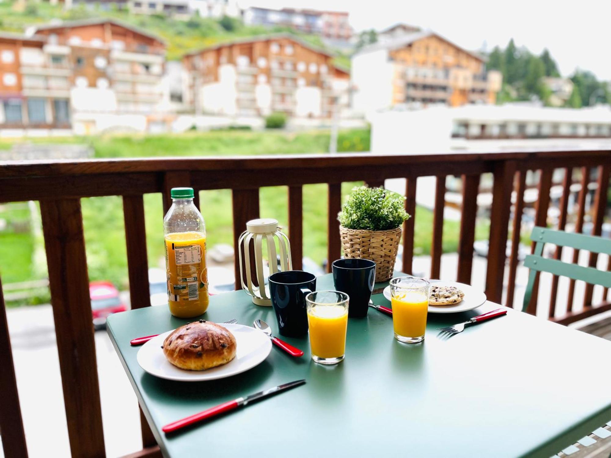 Confort Moderne A - Terrasse Avec Vue Panoramique 100 M Des Pistes